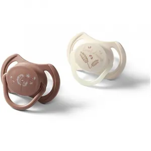 BABYONO Cumlíky silikónové symetrické 18m+, 2 ks