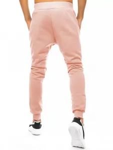 Pánske trendy tepláky ružové