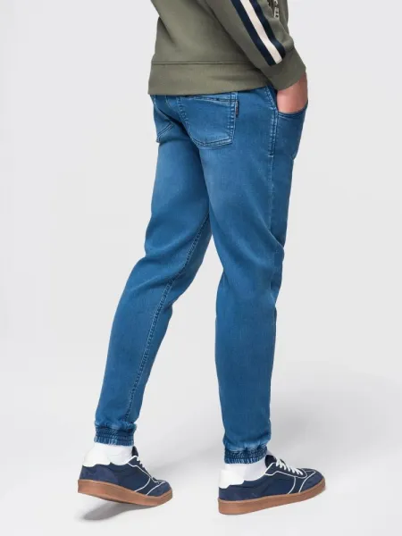 Pánske rifľové joggery, modré