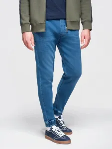 Pánske rifľové joggery, modré