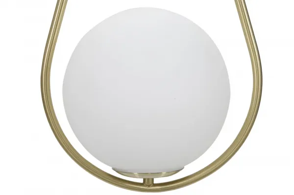 Mauro Ferretti Závesný luster Glamy 46 cm biely/zlatý