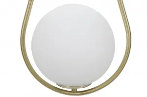 Mauro Ferretti Závesný luster Glamy 46 cm biely/zlatý