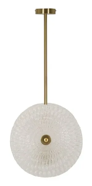 Mauro Ferretti Závesný luster Glass 80 cm zlatý