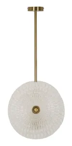 Mauro Ferretti Závesný luster Glass 80 cm zlatý