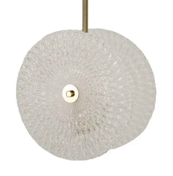 Mauro Ferretti Závesný luster Glass 80 cm zlatý