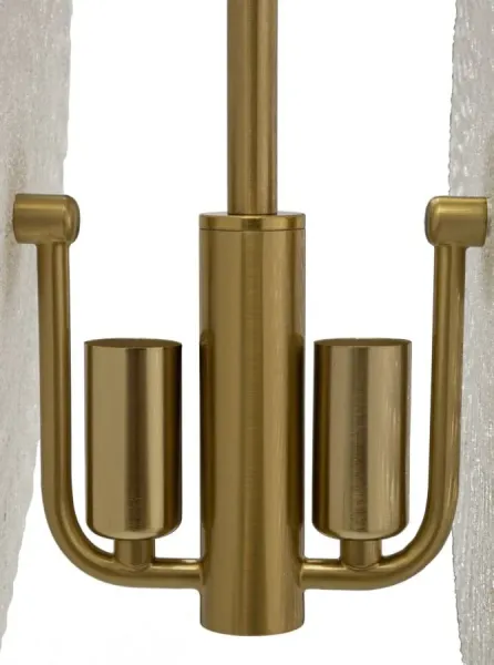 Mauro Ferretti Závesný luster Glass 80 cm zlatý
