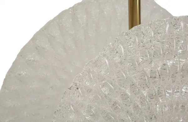 Mauro Ferretti Závesný luster Glass 80 cm zlatý