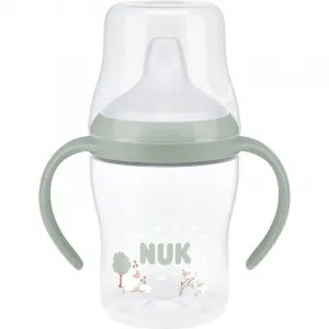 NUK Perfect Match Sheep fľaštička na učenie s kontrolou teploty 6m+ 150 ml