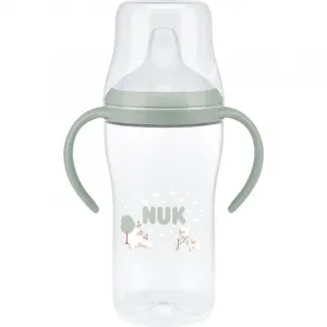 NUK Perfect Match Sheep fľaštička na učenie s kontrolou teploty 6m+ 260 ml