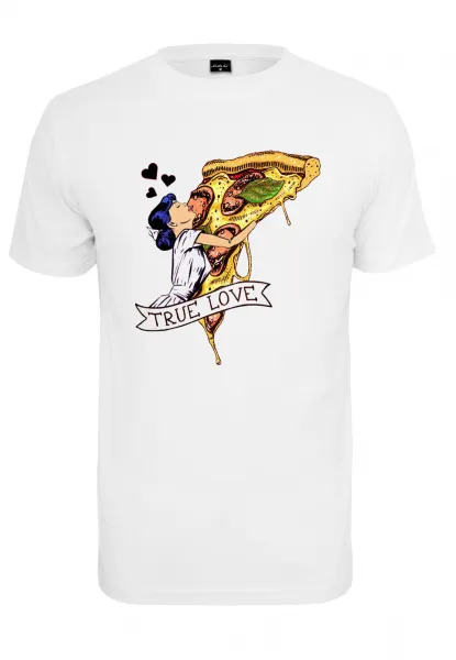 Pizza Love Tee White
