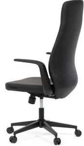 AUTRONIC Kancelárske kreslo KA-T8325 BK, čierna ekokoža