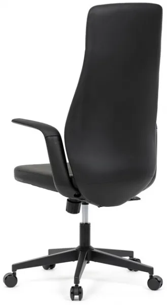 AUTRONIC Kancelárske kreslo KA-T8325 BK, čierna ekokoža