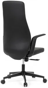 AUTRONIC Kancelárske kreslo KA-T8325 BK, čierna ekokoža
