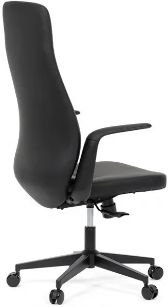AUTRONIC Kancelárske kreslo KA-T8325 BK, čierna ekokoža