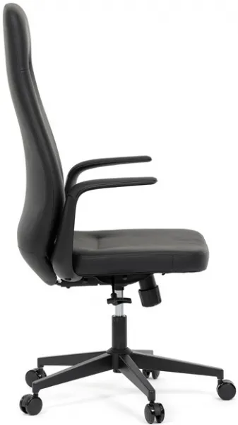 AUTRONIC Kancelárske kreslo KA-T8325 BK, čierna ekokoža