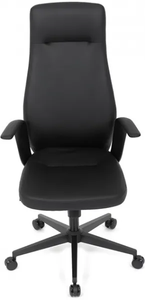 AUTRONIC Kancelárske kreslo KA-T8325 BK, čierna ekokoža