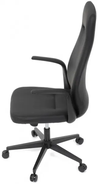 AUTRONIC Kancelárske kreslo KA-T8325 BK, čierna ekokoža