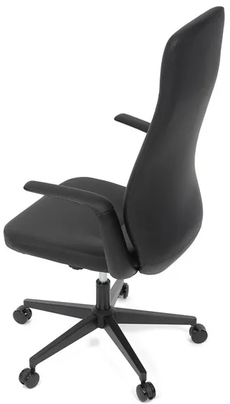 AUTRONIC Kancelárske kreslo KA-T8325 BK, čierna ekokoža