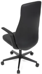 AUTRONIC Kancelárske kreslo KA-T8325 BK, čierna ekokoža