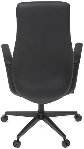 AUTRONIC Kancelárske kreslo KA-T8325 BK, čierna ekokoža