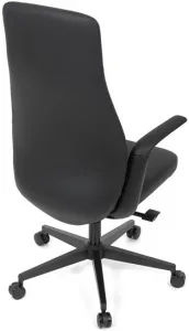 AUTRONIC Kancelárske kreslo KA-T8325 BK, čierna ekokoža