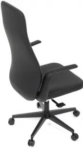 AUTRONIC Kancelárske kreslo KA-T8325 BK, čierna ekokoža