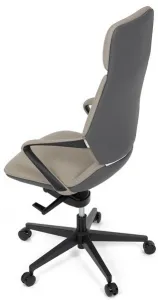 AUTRONIC Kancelárske kreslo KA-T8426 GREY, sivá ekokoža