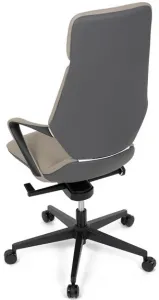 AUTRONIC Kancelárske kreslo KA-T8426 GREY, sivá ekokoža