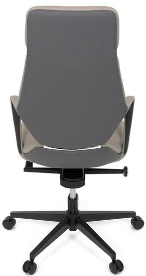 AUTRONIC Kancelárske kreslo KA-T8426 GREY, sivá ekokoža