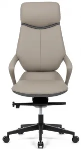 AUTRONIC Kancelárske kreslo KA-T8426 GREY, sivá ekokoža