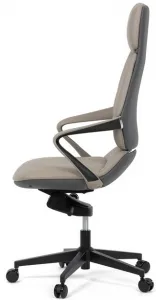 AUTRONIC Kancelárske kreslo KA-T8426 GREY, sivá ekokoža