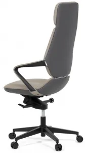 AUTRONIC Kancelárske kreslo KA-T8426 GREY, sivá ekokoža