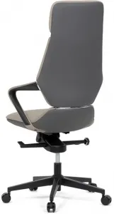AUTRONIC Kancelárske kreslo KA-T8426 GREY, sivá ekokoža