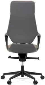 AUTRONIC Kancelárske kreslo KA-T8426 GREY, sivá ekokoža