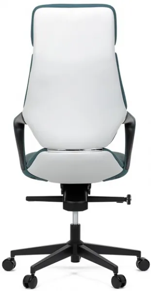 AUTRONIC Kancelárske kreslo KA-T8426 GRN, modrá ekokoža