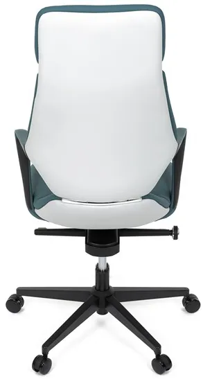 AUTRONIC Kancelárske kreslo KA-T8426 GRN, modrá ekokoža