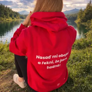 Reedog mikina červená „Obojok“