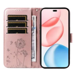 ART DANDELION Peňaženkové puzdro pre Honor 400 Pro 5G ružové