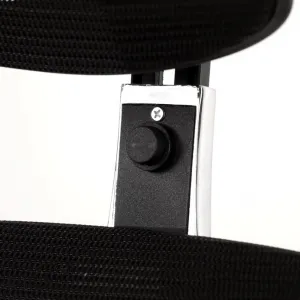 AUTRONIC Kancelárska stolička KA-B1025 BK, čierna, sieťovina