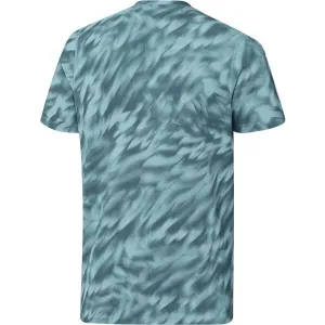 adidas OWN THE RUN AOP TEE M Pánske bežecké tričko, tyrkysová, veľkosť