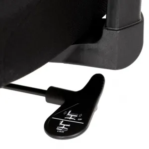 AUTRONIC Kancelárska stolička KA-B1025 BK, čierna, sieťovina