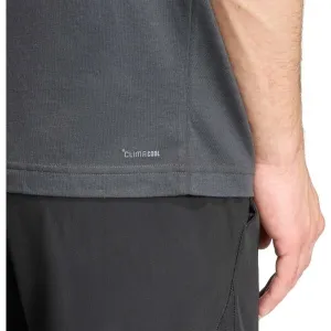 adidas GFX TEE GLOB Pánske športové tričko, tmavo sivá, veľkosť