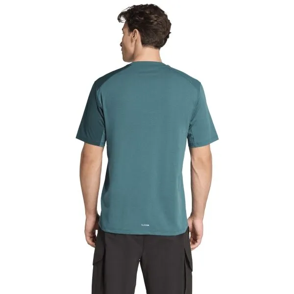 adidas TERREX MULTI TEE Pánske športové tričko, zelená, veľkosť