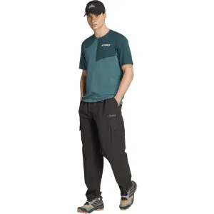 adidas TERREX MULTI TEE Pánske športové tričko, zelená, veľkosť