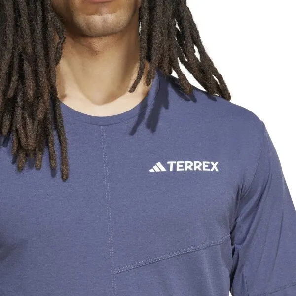 adidas TERREX MULTI TEE Pánske športové tričko, modrá, veľkosť