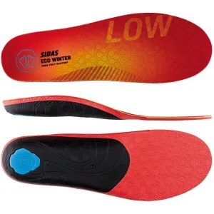 Sidas 3FEET ECO WINTER LOW Zimné vložky do topánok, červená, veľkosť 39-41