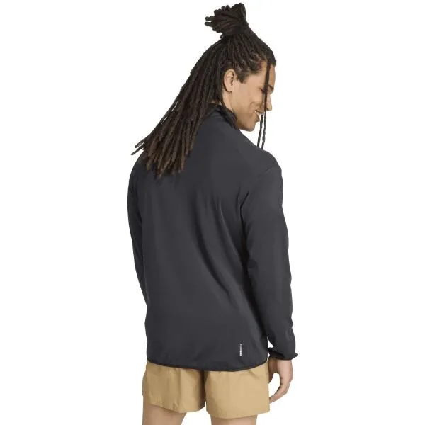 adidas MULTI TERREX CLIMAWARM FZ FL Pánska outdoorová bunda, čierna, veľkosť