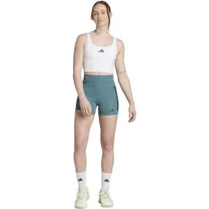 adidas OPTIME 3-STRIPES 1/4 Dámske krátke legíny, svetlomodrá, veľkosť