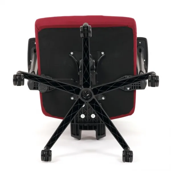 AUTRONIC Kancelárska stolička KA-B1025 BOR, červená, sieťovina