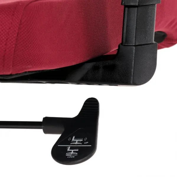 AUTRONIC Kancelárska stolička KA-B1025 BOR, červená, sieťovina